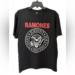 Ramones Black Graphic T-Shirt